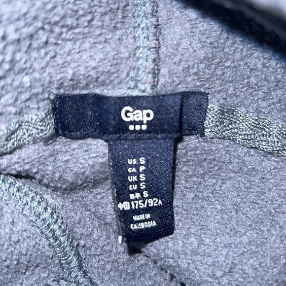 Gap grey pull  on jumper boy sweatshirt hoodie Sz S - Picture 4 of 11